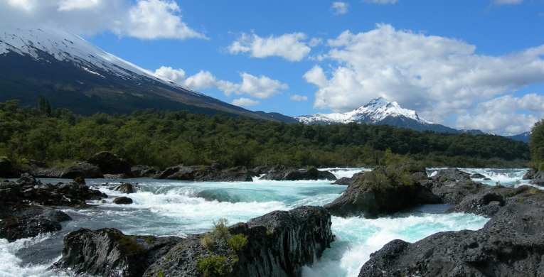 Salto del Petrohué. Maravilla Natural. 