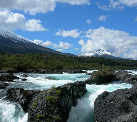 Salto del Petrohué. Maravilla Natural.