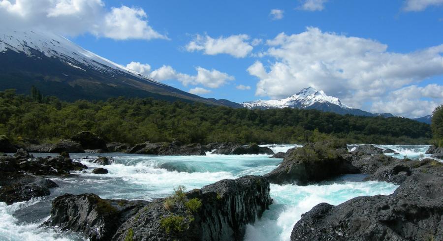 Salto del Petrohué. Maravilla Natural.