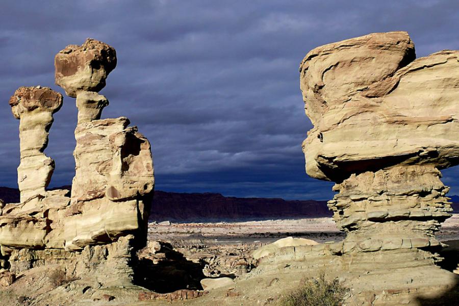 Tour Salt Lake of Tara, Atacama, Monks of Pacana, Highland Lagoons, Moon Valley in the North of Chile (5 days/ 4 nights)