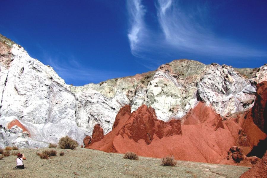 Tour und Exkursion - San Pedro de Atacama - Petroglyphen von Hierbas Buenas - Regenbogental - Salzsee von Tara (5 Tage/ 4 Nächte)