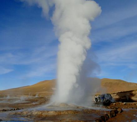 Journey and Tour Atacama, Cejar Lagoon - Highland Lagoons Miscanti and Miñiques - Tatio Geyser (4 days/ 3 nights)